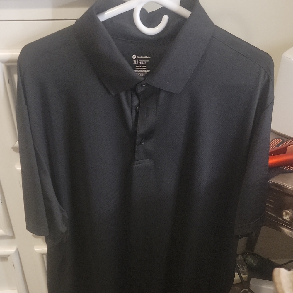 Men's Black Polo Shirt by Amazon Essentials